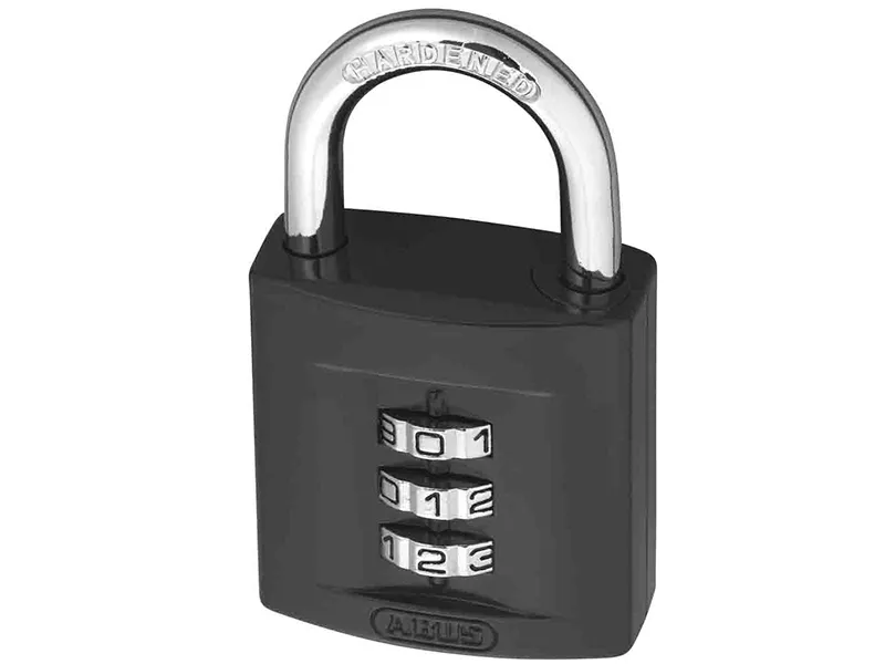 158/40 40mm Combination Padlock (3-Digit) Die-Cast Body Carded
