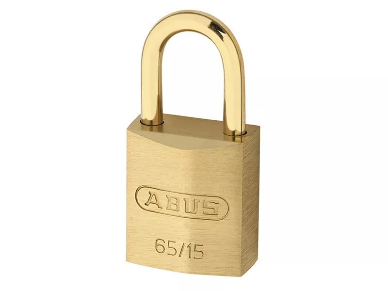 65MB/30mm Solid Brass Padlock 70mm Long Shackle Carded